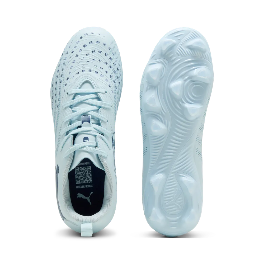 Puma FUTURE 9 PLAY FG/AG Jr Fußballschuhe Kinder – Icy Blue/Blue Jewel