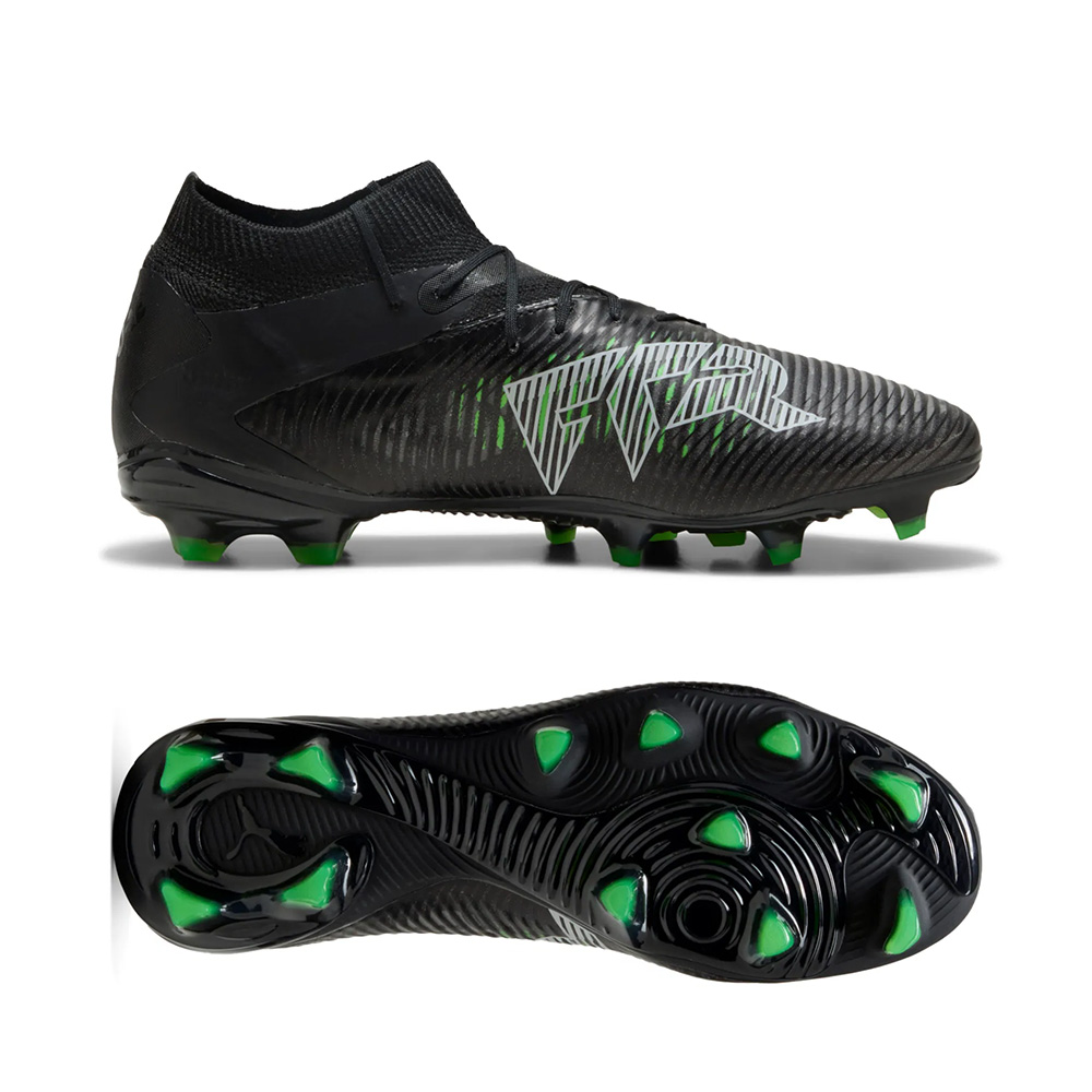 FUTURE 8 PRO FG/AG Fussballschuh - Black / Green