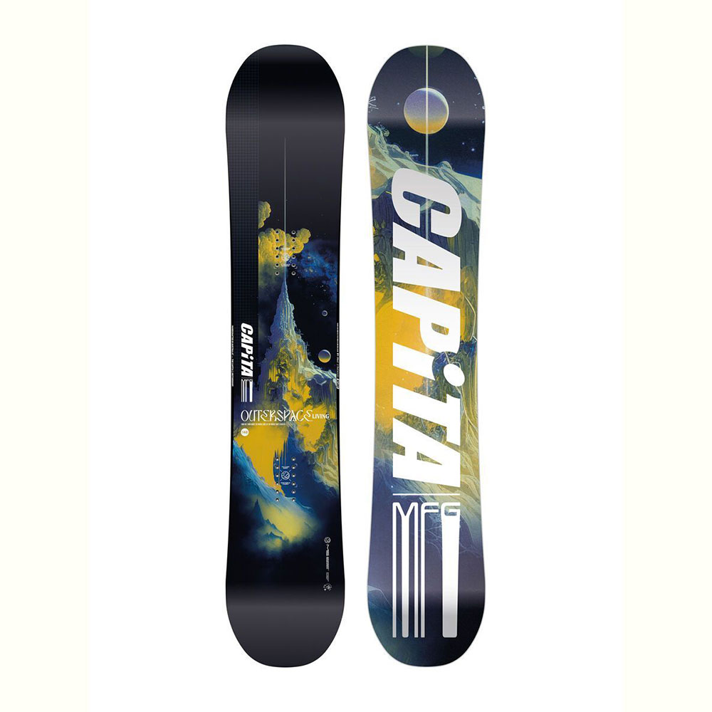 CAPiTA Outerspace Living All- Mountain Freestyle Snowboard 2025 CAPiTA Outerspace Living All- Mountain Freestyle Snowboard 2025