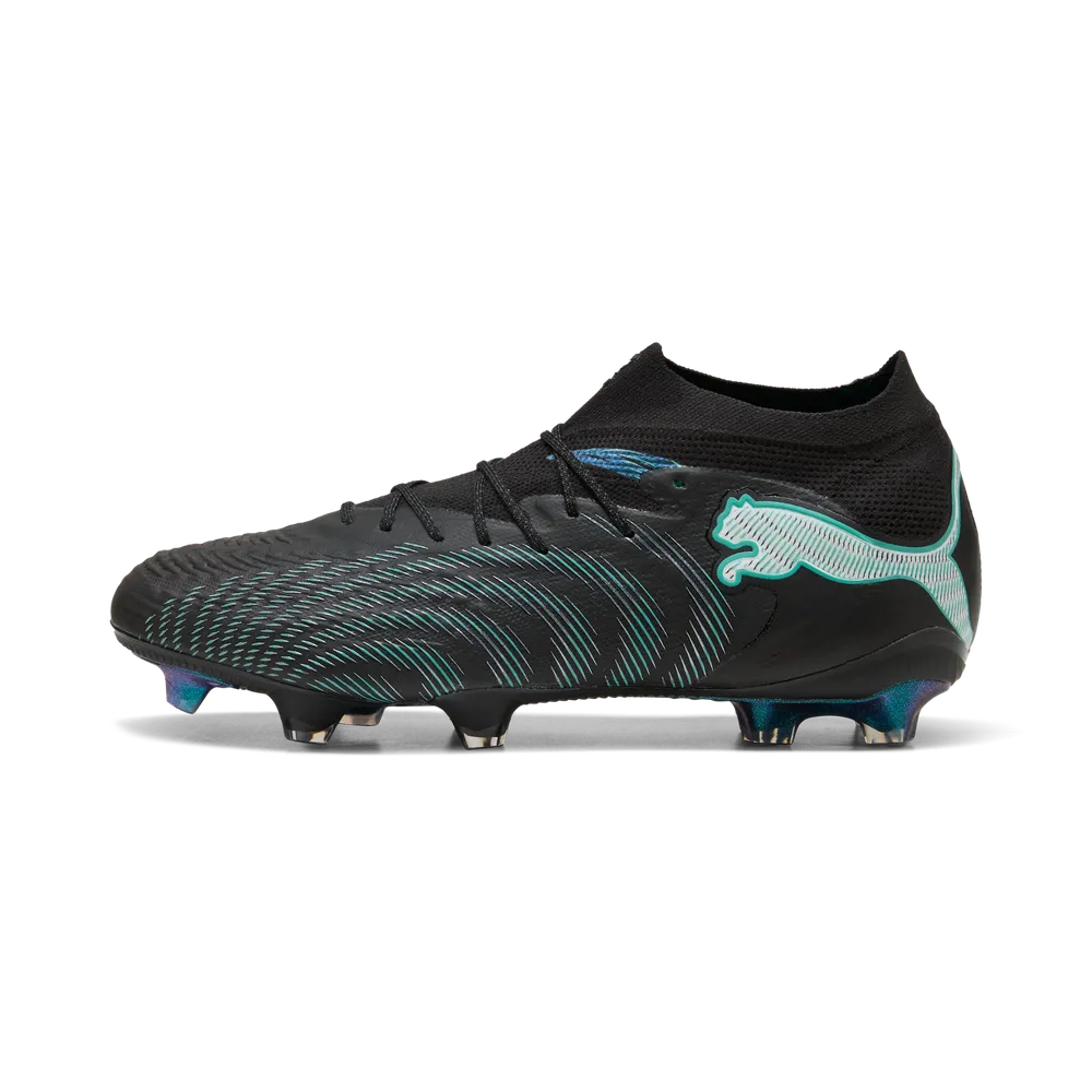 Puma Future 9 ULTIMATE FG Fußballschuhe – Black Intense / Mint / White Puma Future 9 ULTIMATE FG Fußballschuhe – Black Intense / Mint / White