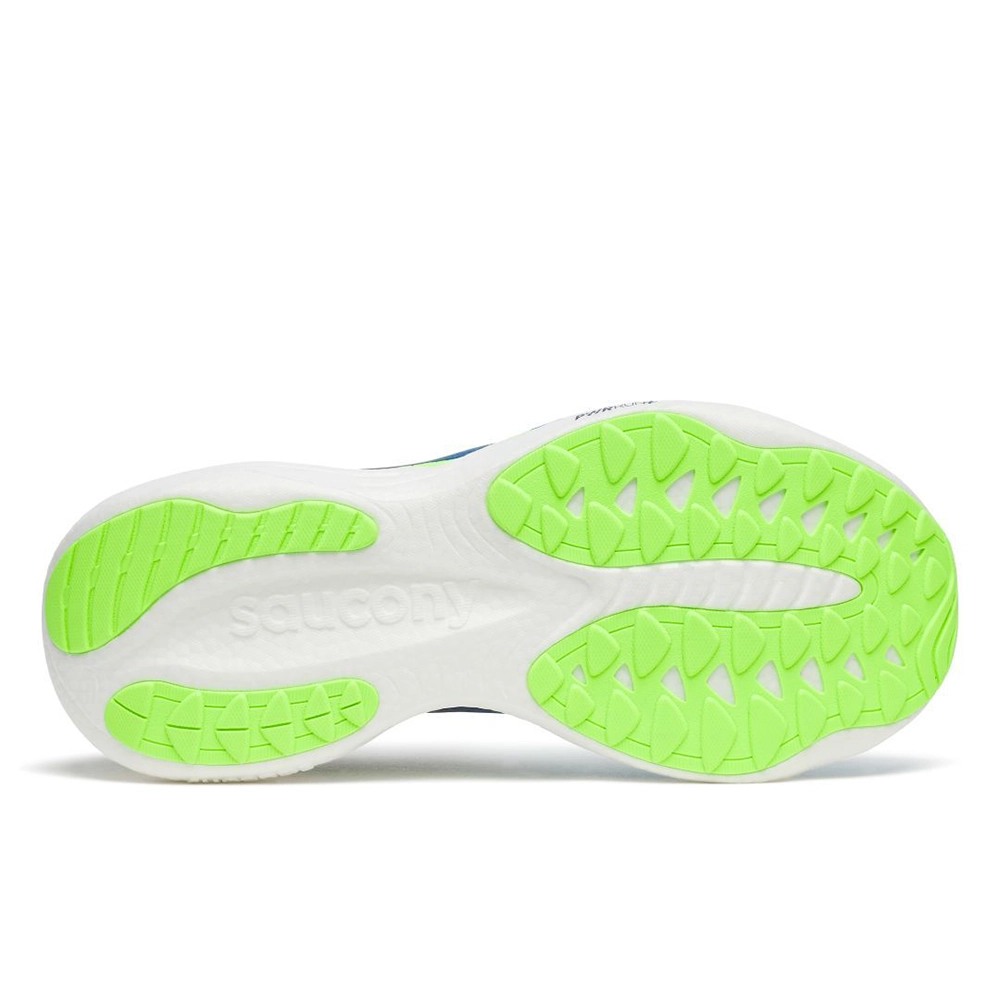 saucony Ride 19 Herren Neutral-Laufschuh - Cobalt | Slime