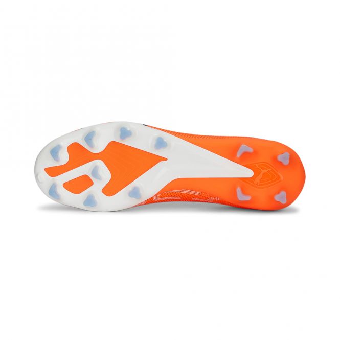 Puma ULTRA MATCH FG/AG Fussballschuh - ultra orange white blue glimmer Puma ULTRA MATCH FG/AG Fussballschuh - ultra orange white blue glimmer