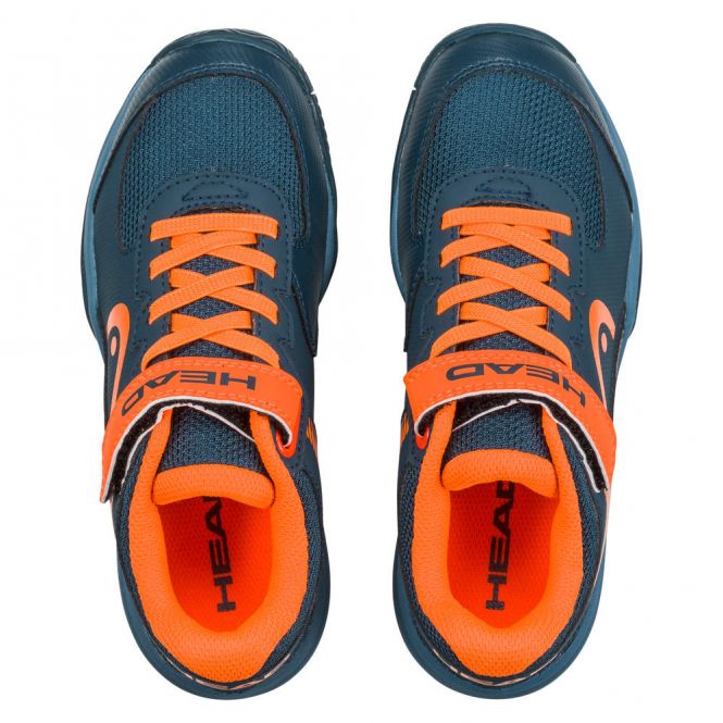Head Sprint Velcro 3.0 Kinder Tennisschuh - blau orange Head Sprint Velcro 3.0 Kinder Tennisschuh - blau orange