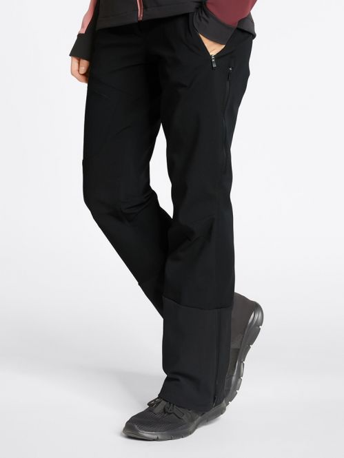 Ziener Nolane Active Pant Damen Softshell Hose - Schwarz Ziener Nolane Active Pant Damen Softshell Hose - Schwarz