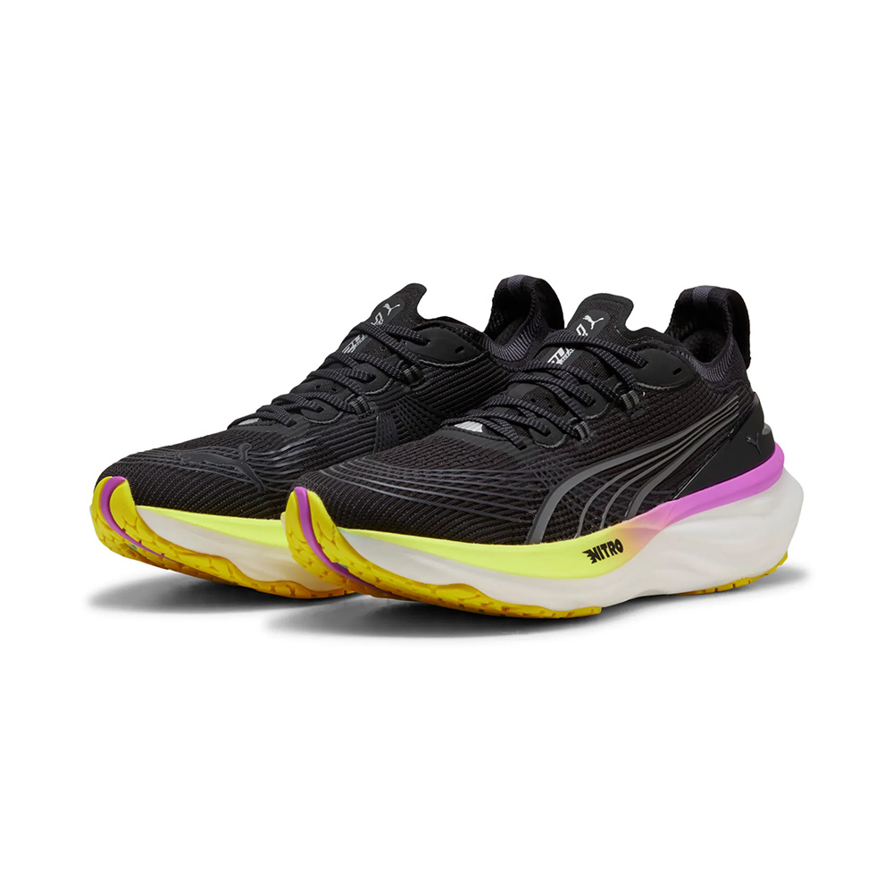 Puma ForeverRun NITRO™ 2 - Black-Magenta - Laufschuhe für Herren