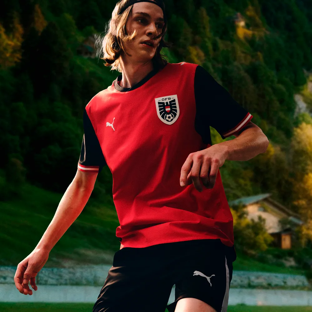 Puma ÖFB Österreich Heimtrikot WM 2026 für Kinder 