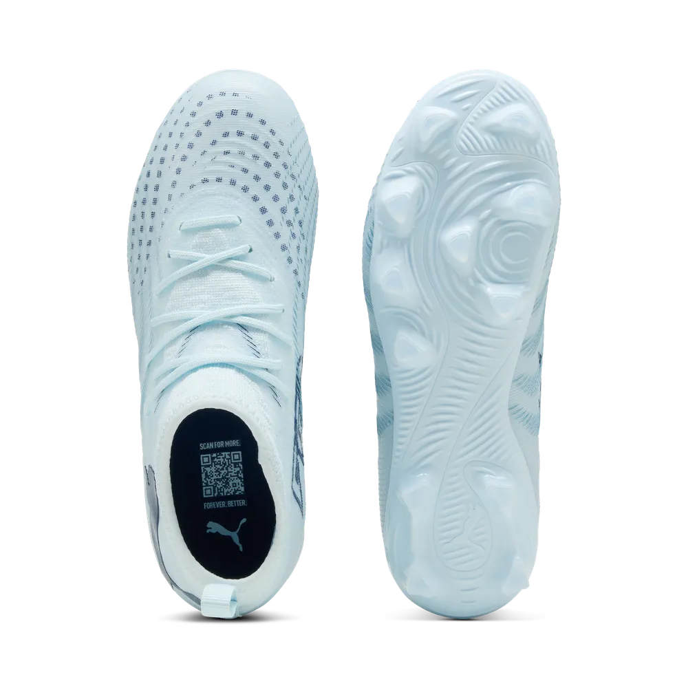 Puma FUTURE 9 MATCH FG/AG Jr Fußballschuhe Kinder – Icy Blue/Blue Jewel