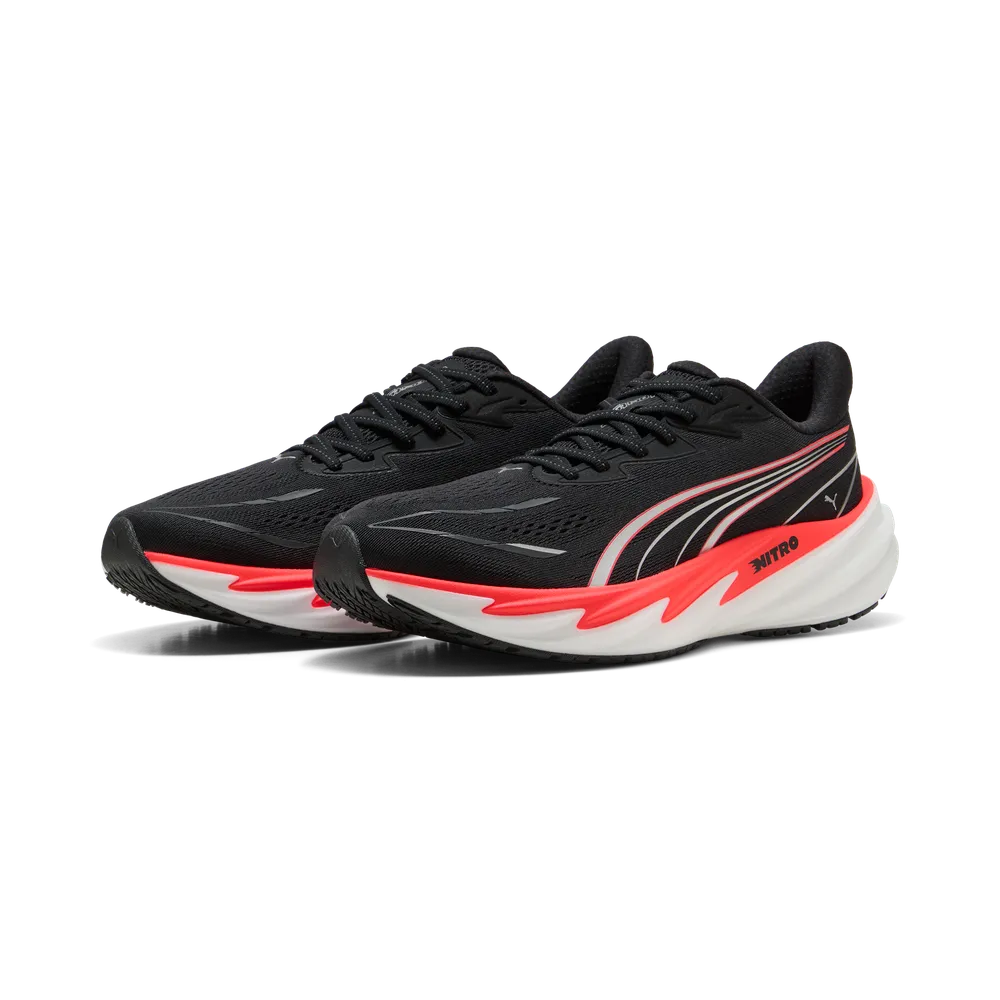 PUMA Velocity NITRO™ 5 Laufschuhe für Herren - Black / Ultra Red