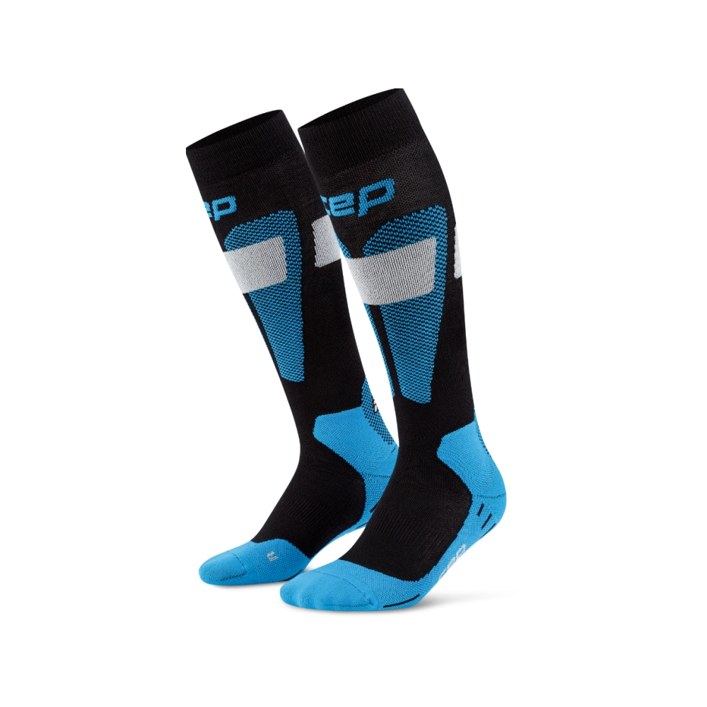 CEP Merino Tall 3.0 Herren Skisocken - black/blue