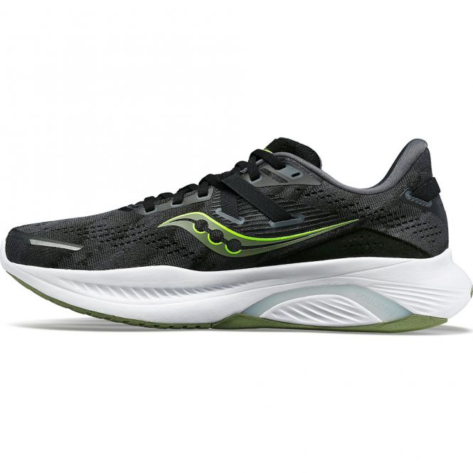 saucony Guide 16 Herren Stabilität- Laufschuh - black/glade noir