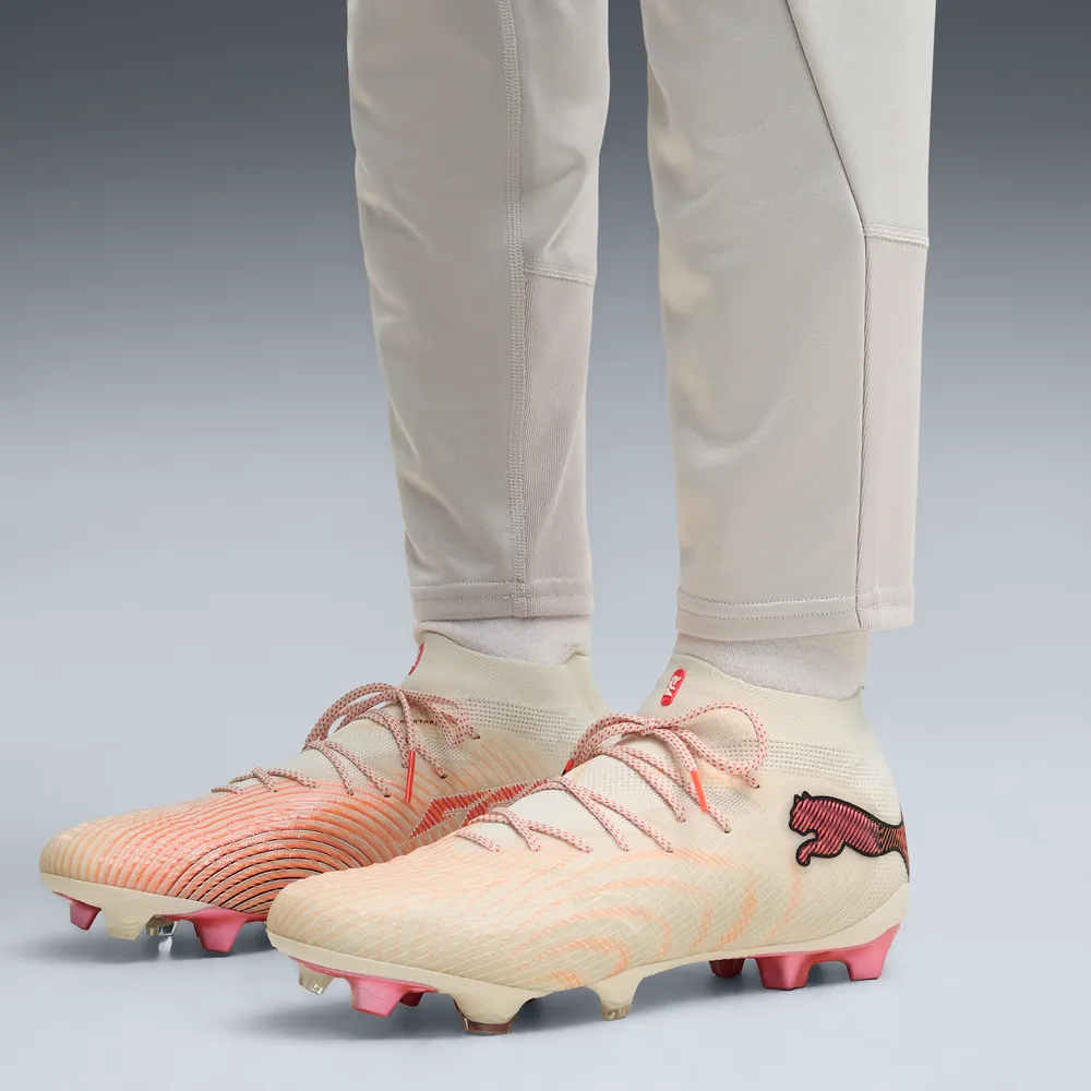 Puma FUTURE 9 ULTIMATE FG Damen Fußballschuhe – Sugared Almond / White / Ultra Red / Black