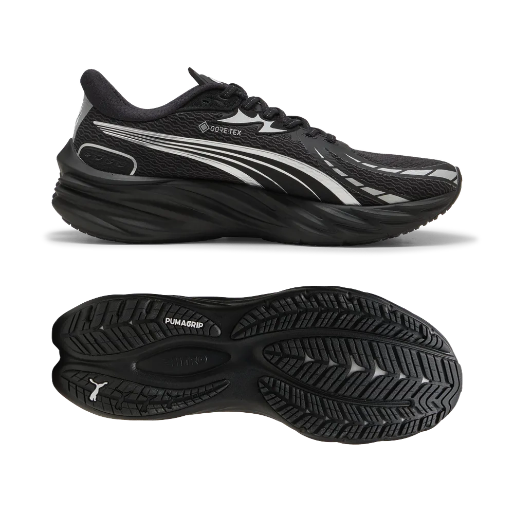 Puma Velocity NITRO™ 4 GTX - Black/Silver - Laufschuhe für Herren