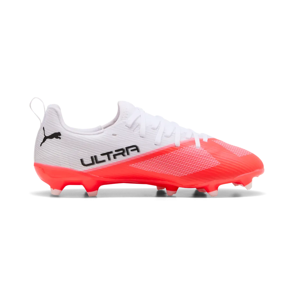 Puma ULTRA 7 MATCH FG/AG Fußballschuhe Kinder - Ultra Red / Black / White
