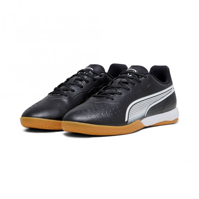 Puma KING MATCH IT Hallenschuh - schwarz/weiss