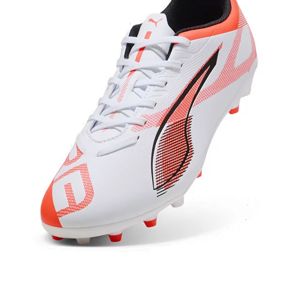 Puma ULTRA 5 PLAY MG Fußballschuhe – White/Black Glowing Red Puma ULTRA 5 PLAY MG Fußballschuhe – White/Black Glowing Red
