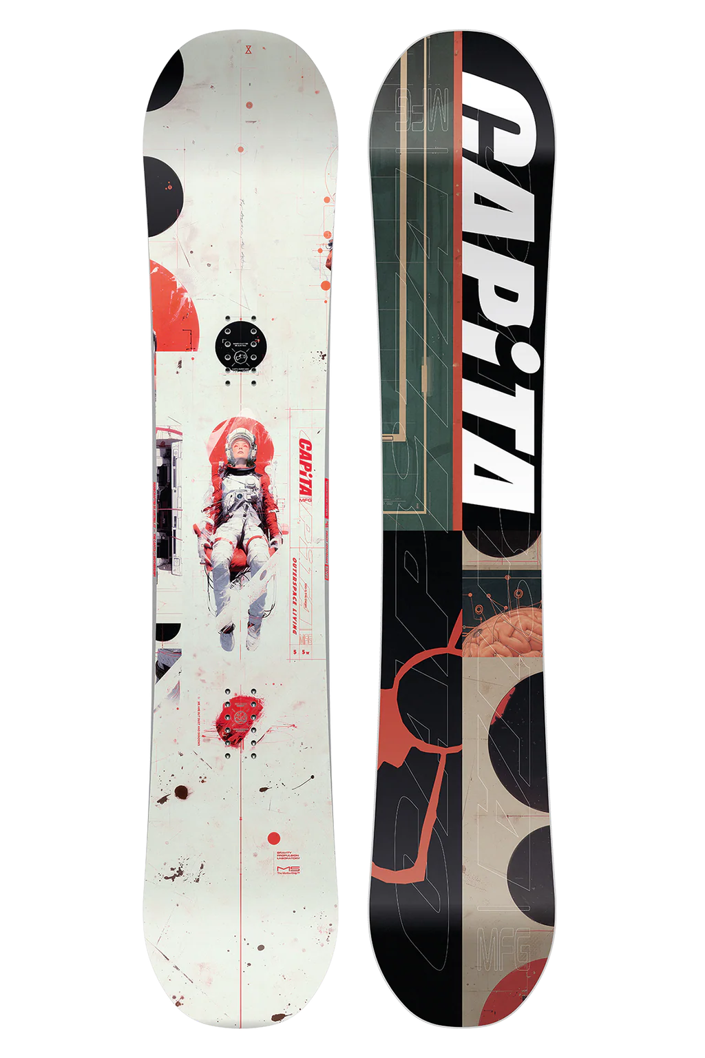 CAPiTA Outerspace Living All- Mountain Freestyle Snowboard 2026 CAPiTA Outerspace Living All- Mountain Freestyle Snowboard 2026