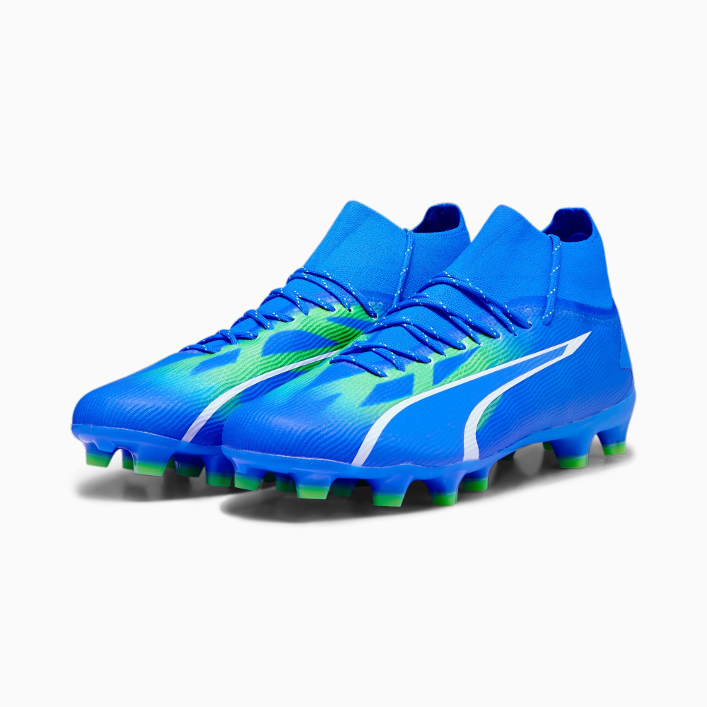 Puma ULTRA PRO FG/AG Fussballschuh - blue pro green