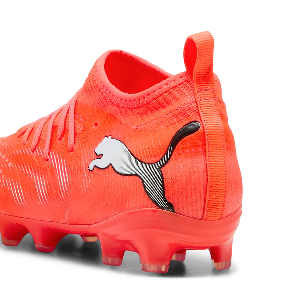 Puma FUTURE 9 MATCH FG/AG Jr Fußballschuhe Kinder – Glowing Red/White/Black/Sliver Puma FUTURE 9 MATCH FG/AG Jr Fußballschuhe Kinder – Glowing Red/White/Black/Sliver