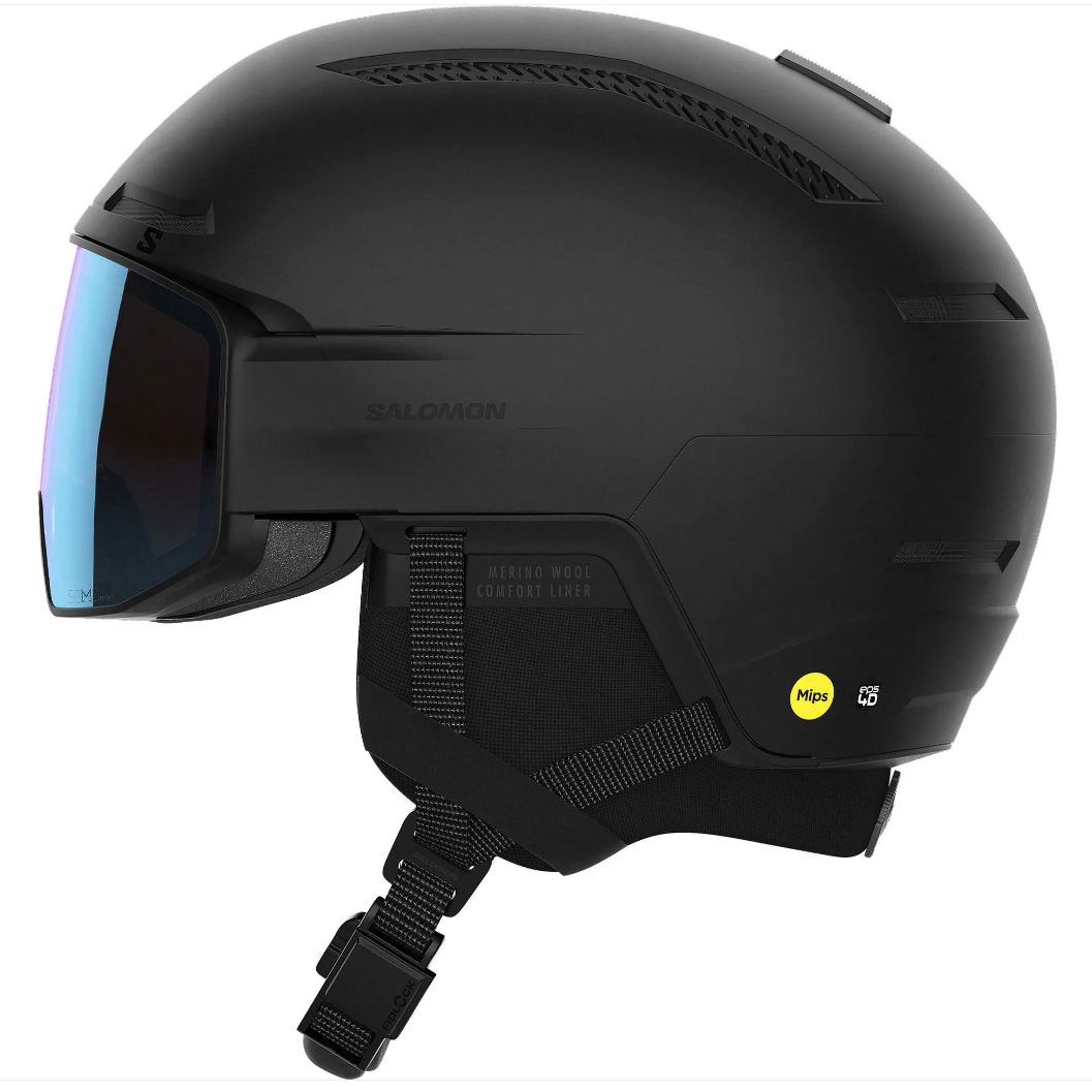 Salomon DRIVER PRIME SIGMA PHOTO MIPS Ski- & Snowboardhelm - Black