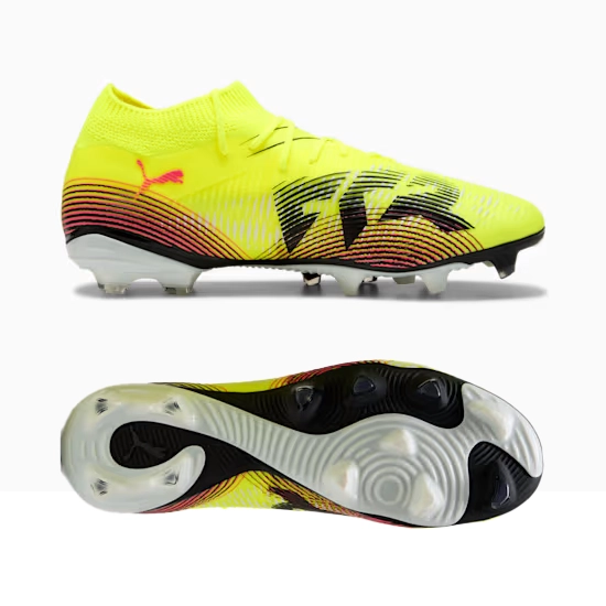 Puma FUTURE 8 MATCH FG/AG Fussballschuh Unisex - Yellow Alert