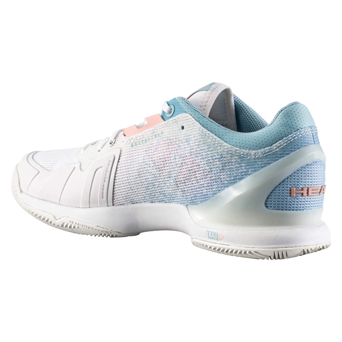 Head Sprint Pro 3.0 Clay Damen Tennisschuh - weiss/blau Head Sprint Pro 3.0 Clay Damen Tennisschuh - weiss/blau