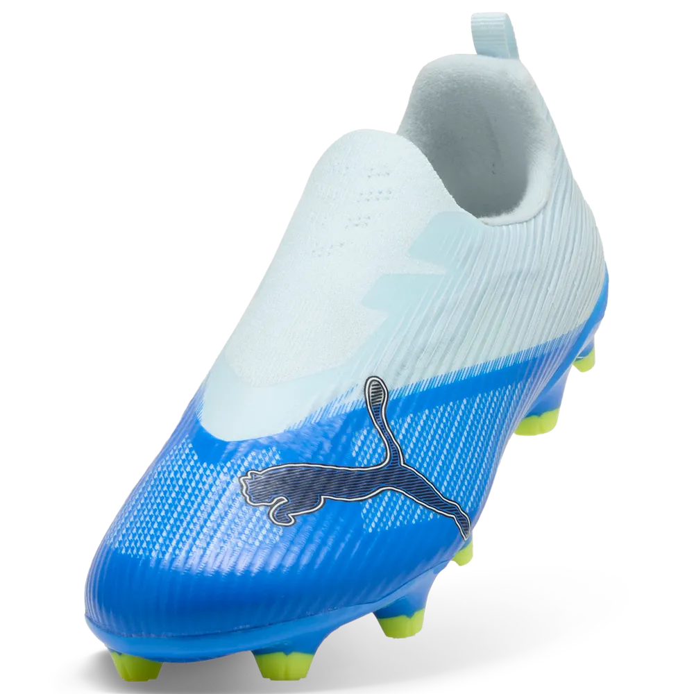 Puma ULTRA 7 MATCH LL FG/AG Fussballschuh Kinder - Ultra Blue / Icy Blue / Black / Lime Squeeze