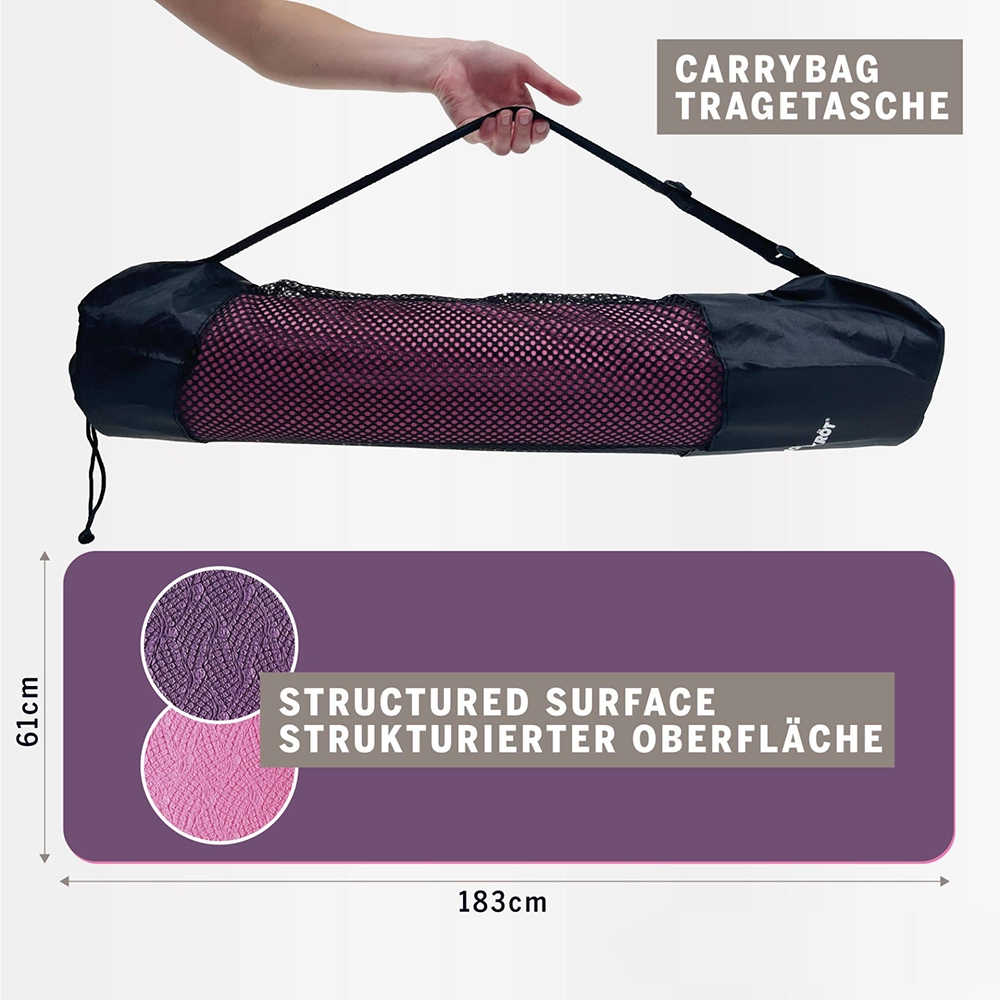 Schildkröt Yoga Matte 4mm – verschiedene Farben