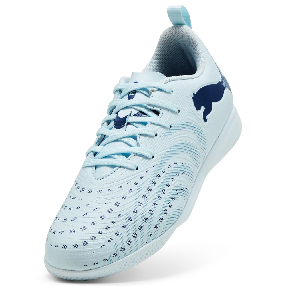 Puma FUTURE 9 PLAY IT Jr Hallenfußballschuhe Kinder – Icy Blue/Jewel Puma FUTURE 9 PLAY IT Jr Hallenfußballschuhe Kinder – Icy Blue/Jewel