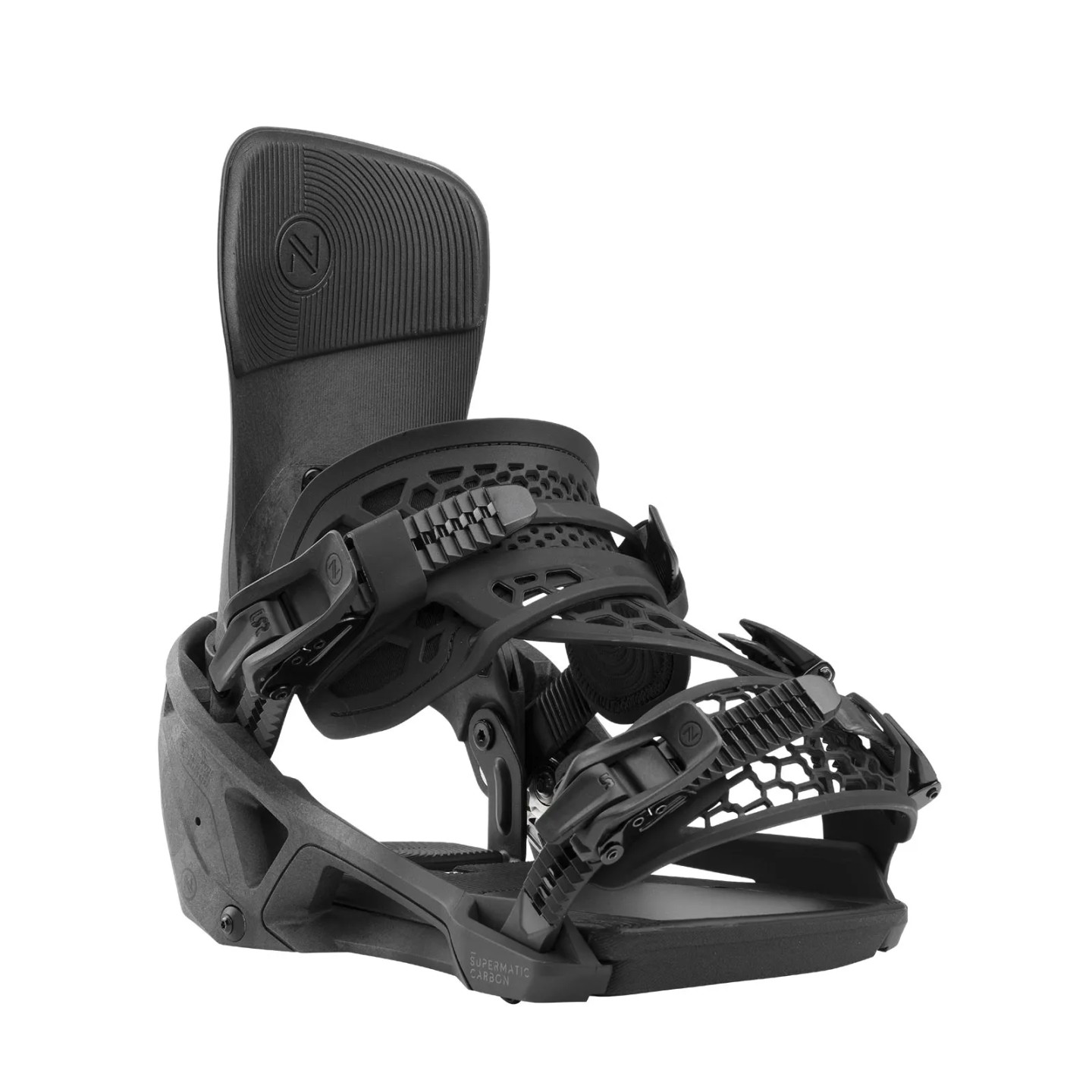 Nidecker Carbon Supermatic® Snowboard-Bindung black 2025 Nidecker Carbon Supermatic® Snowboard-Bindung black 2025