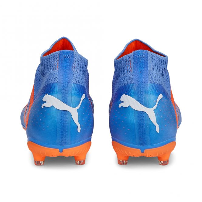 Puma FUTURE MATCH+ LL FG/AG Fussballschuh - Blue Glimmer White Ultra Orange Puma FUTURE MATCH+ LL FG/AG Fussballschuh - Blue Glimmer White Ultra Orange