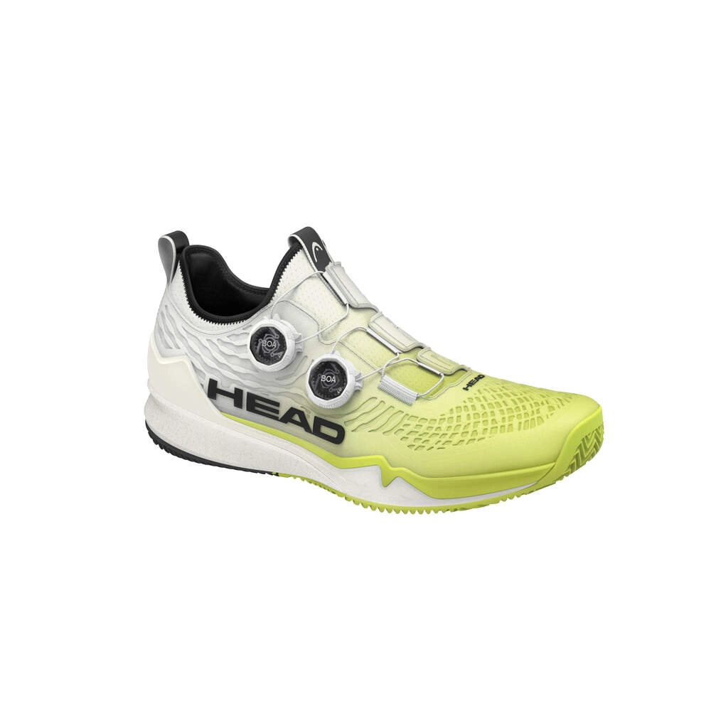 HEAD Endure Pro BOA Clay Herren Tennisschuh - white/yellow