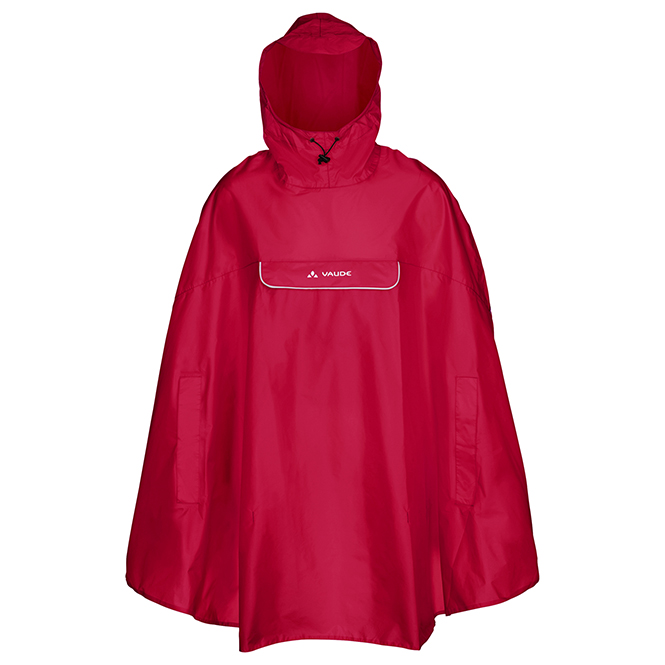 Vaude Valdipino Poncho indian red