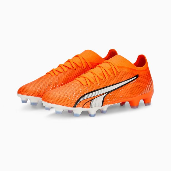 Puma ULTRA MATCH FG/AG Wn's Damen Fussballschuh - orange weiß Puma ULTRA MATCH FG/AG Wn's Damen Fussballschuh - orange weiß
