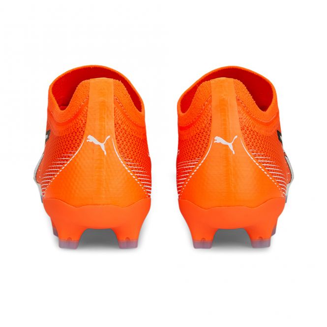 Puma ULTRA MATCH FG/AG Fussballschuh - ultra orange white blue glimmer