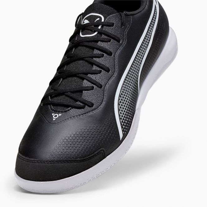 Puma King Pro iT Hallen Fußballschuhe - schwarz weiss
