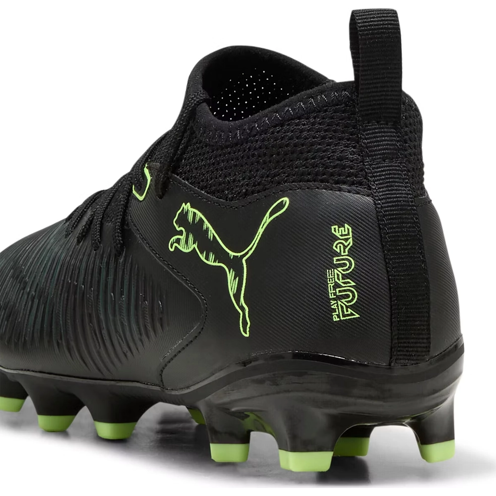 Puma FUTURE 8 MATCH FG/AG Jr Fußballschuhe Kinder - Black/Fizzy Green