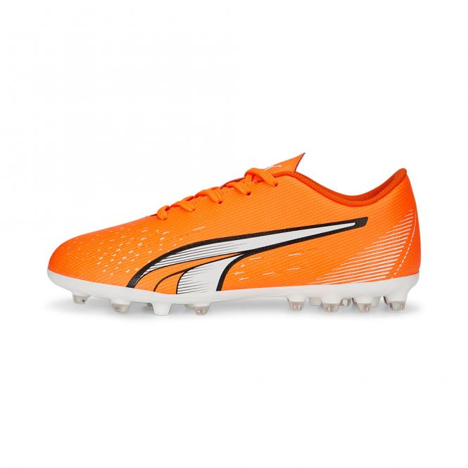 Puma ULTRA PLAY MG JR Rasen + Kunstrasenschuh - orange white blue glimmer Puma ULTRA PLAY MG JR Rasen + Kunstrasenschuh - orange white blue glimmer
