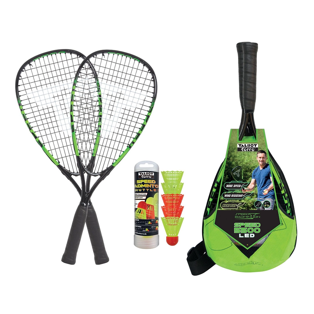 Schildkröt Speed Badminton Set Speed 5500 LED - besaitet