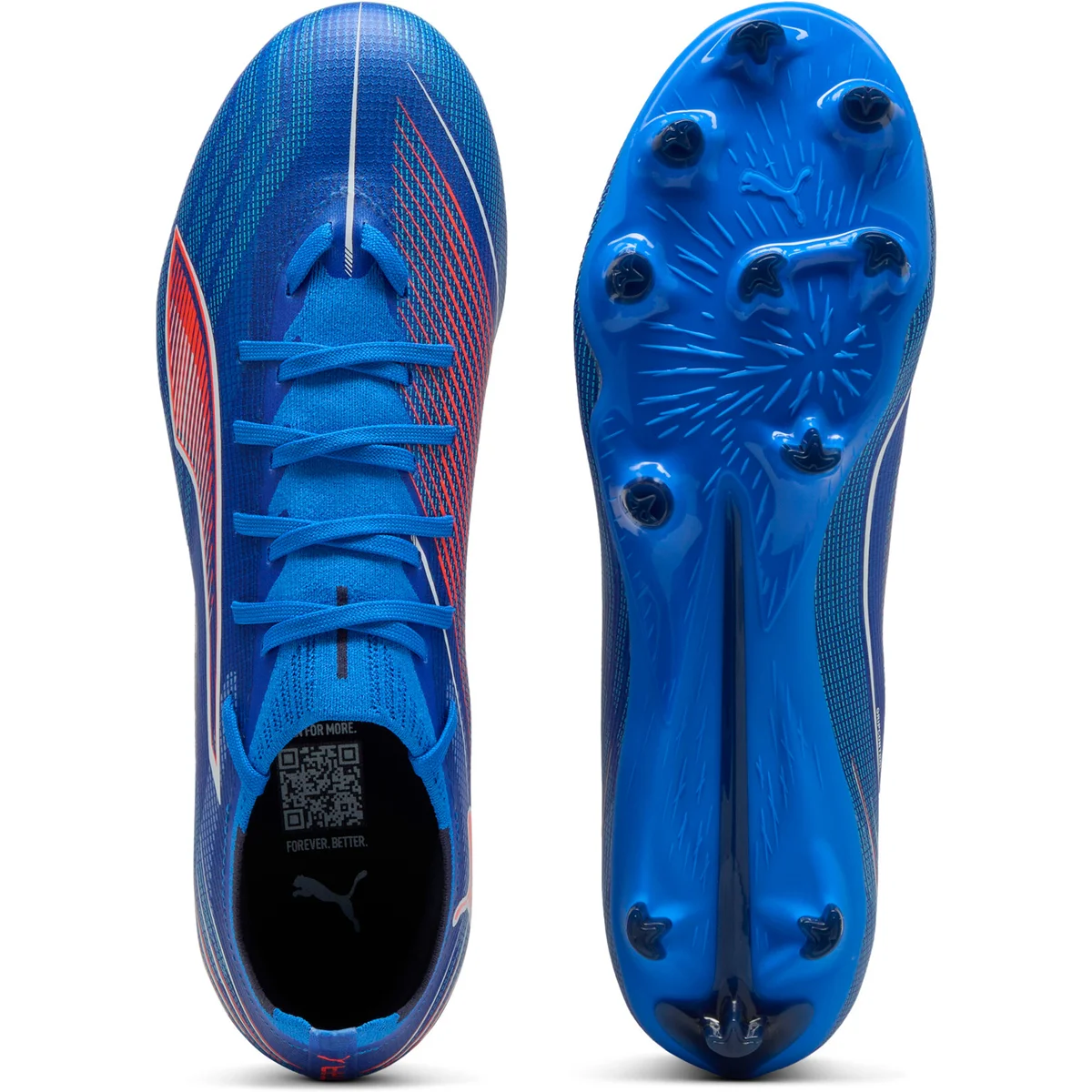Puma ULTRA 6 MATCH FG/AG Fußballschuhe – Ultra Blue/White/Glowing Red