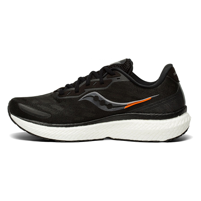 saucony Triumph 19 Herren Laufschuh - Black/White saucony Triumph 19 Herren Laufschuh - Black/White