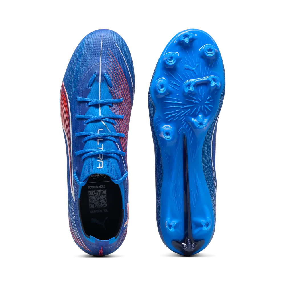 Puma ULTRA 6 PRO FG/AG Fußballschuhe – Ultra Blue/White/Glowing Red Puma ULTRA 6 PRO FG/AG Fußballschuhe – Ultra Blue/White/Glowing Red