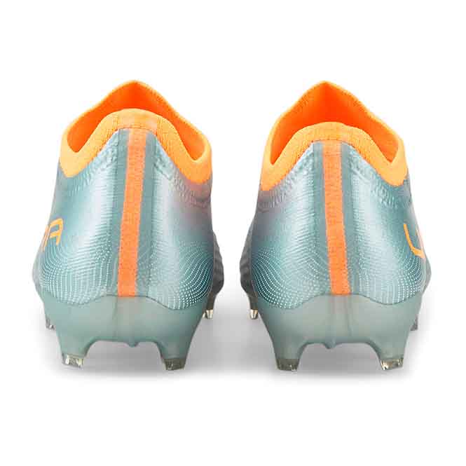 Puma ULTRA 3.4 FG/AG Jr. Fussballschuh - diamond silver neon citrus