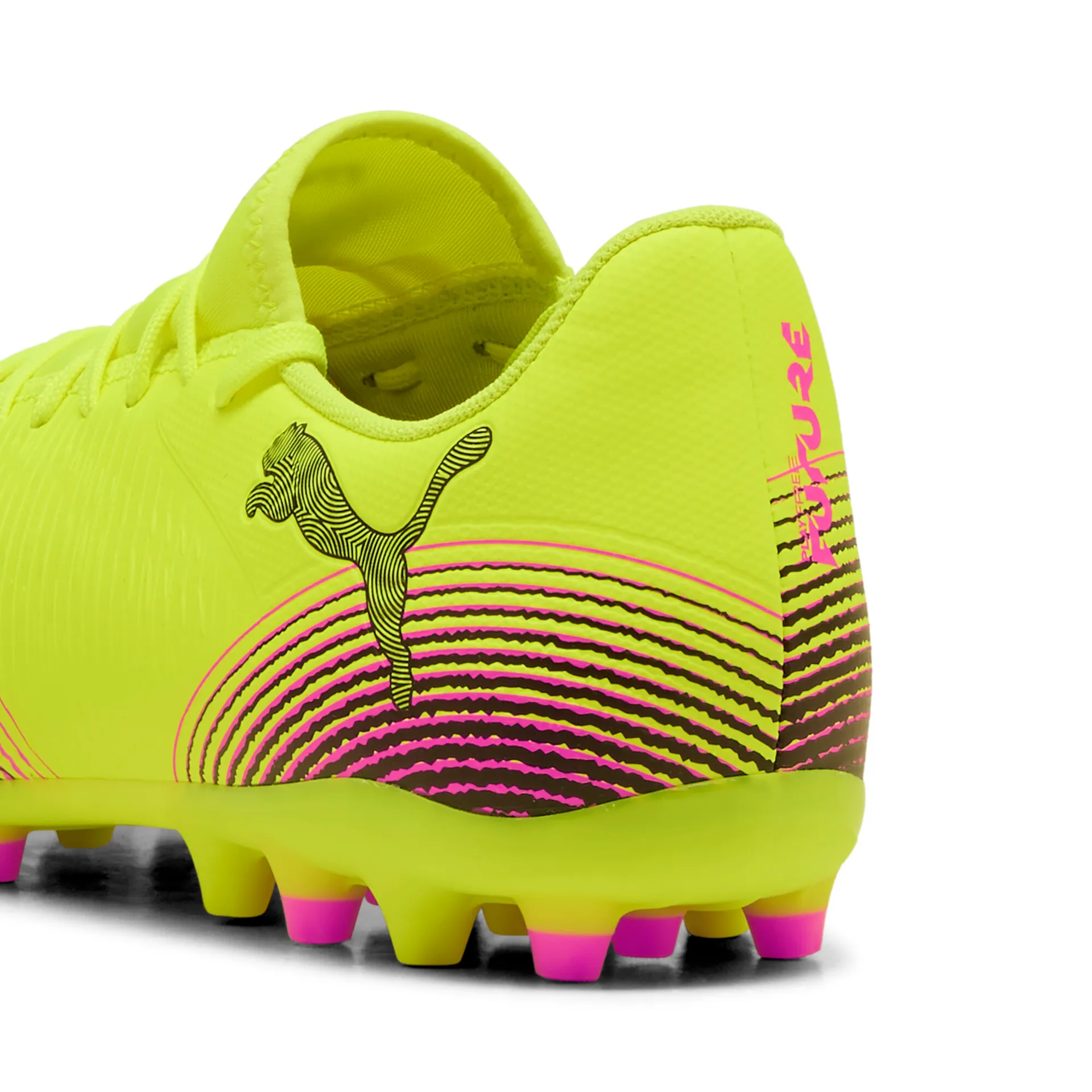 Puma FUTURE 8 PLAY MG Fußballschuhe Unisex – Yellow Alert