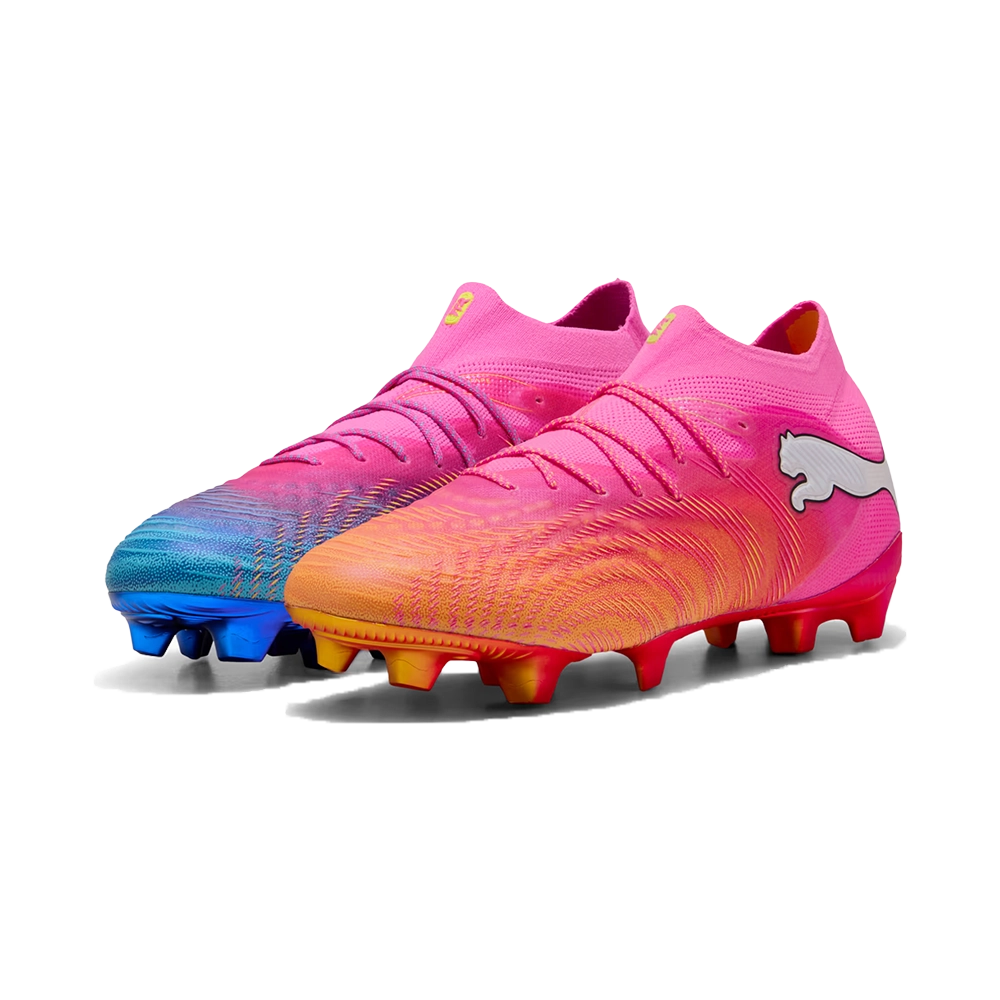 Puma FUTURE 9 ULTIMATE FG Fußballschuhe – Poison Pink/Aqua/White