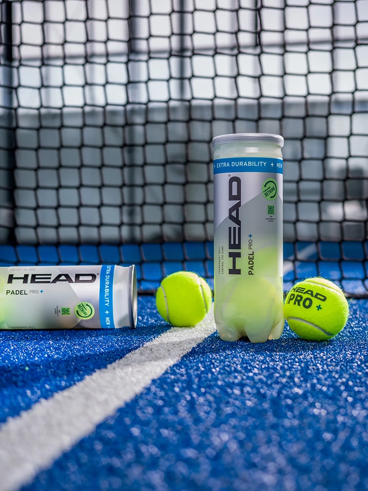 HEAD Padel PRO+ 3er Dose Padelbälle