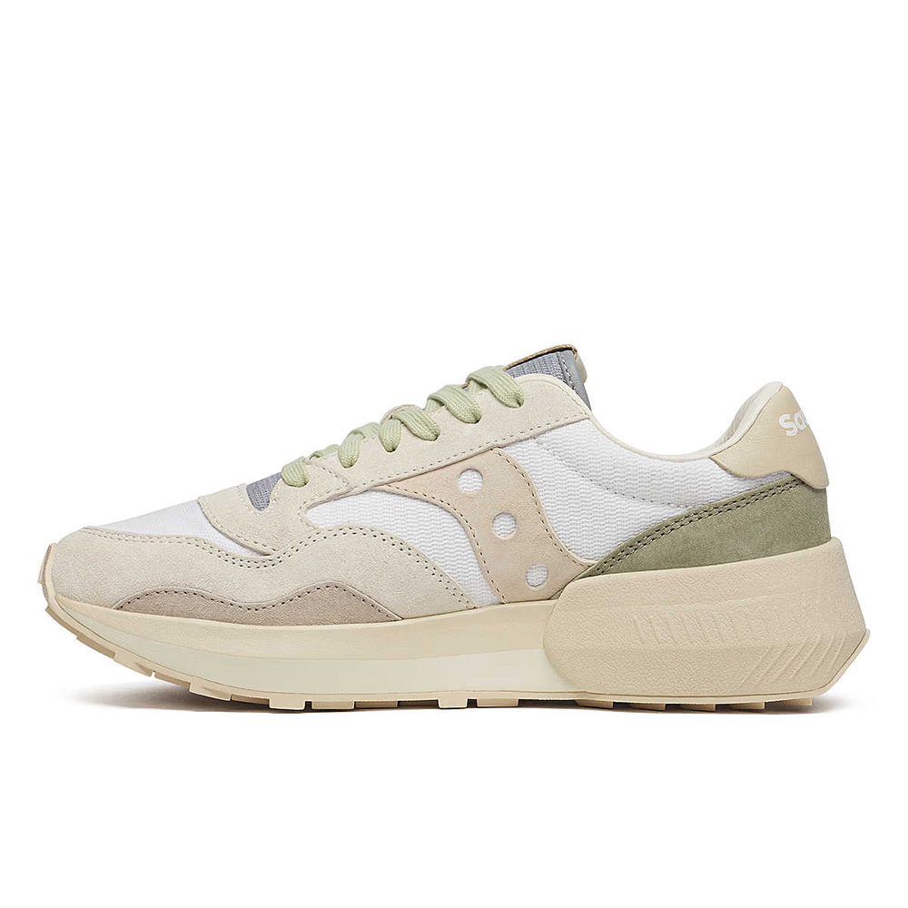 Saucony Jazz NXT Premium Damen Sneaker - White | Beige
