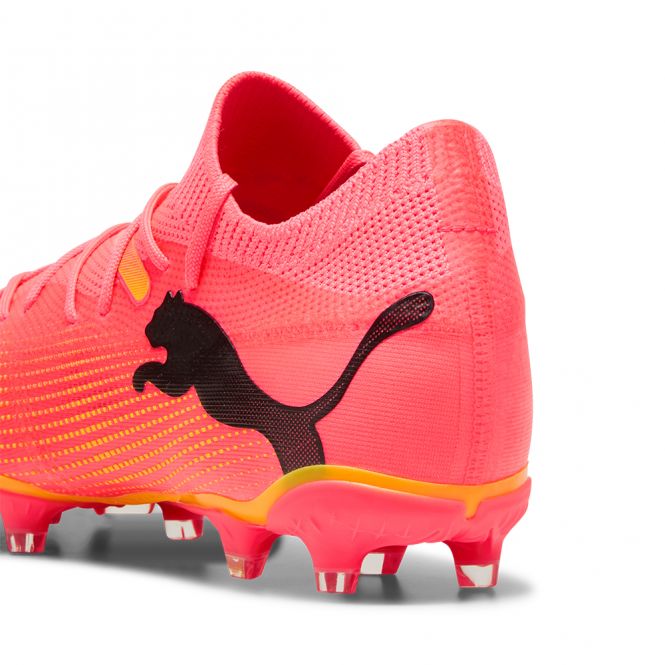 Puma FUTURE 7 MATCH FG/AG WN's Damen Fussballschuh - Sunset Glow/Black Sun Stream