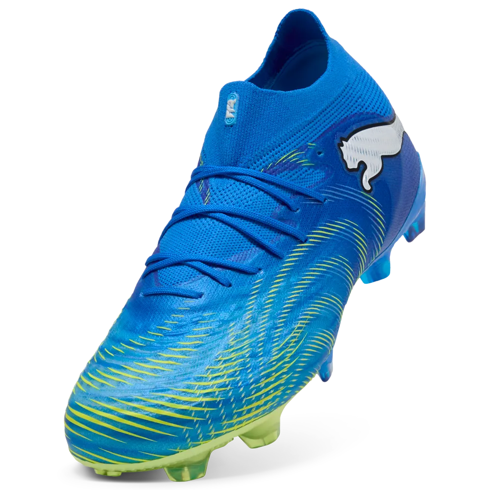 Puma FUTURE 9 ULTIMATE FG Fußballschuhe – Ultra Blue / White / Luminous Blue / Black