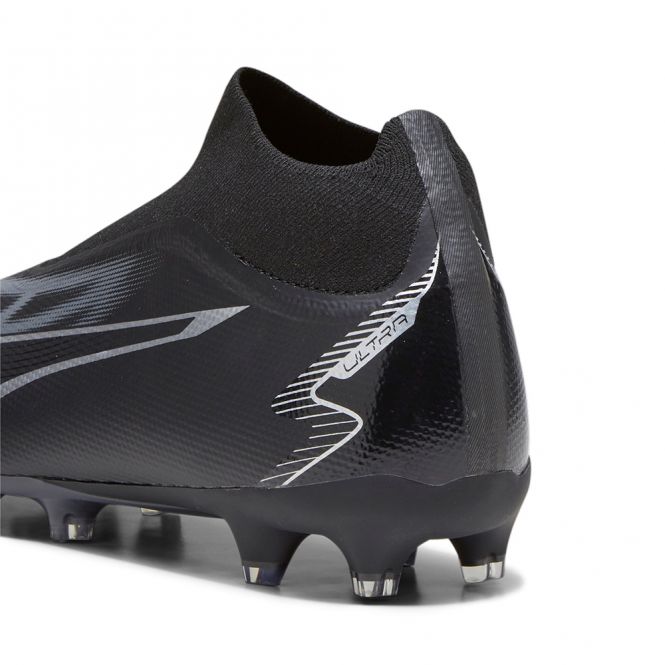 Puma ULTRA MATCH+ LL FG/AG Fussballschuh - black silver Puma ULTRA MATCH+ LL FG/AG Fussballschuh - black silver