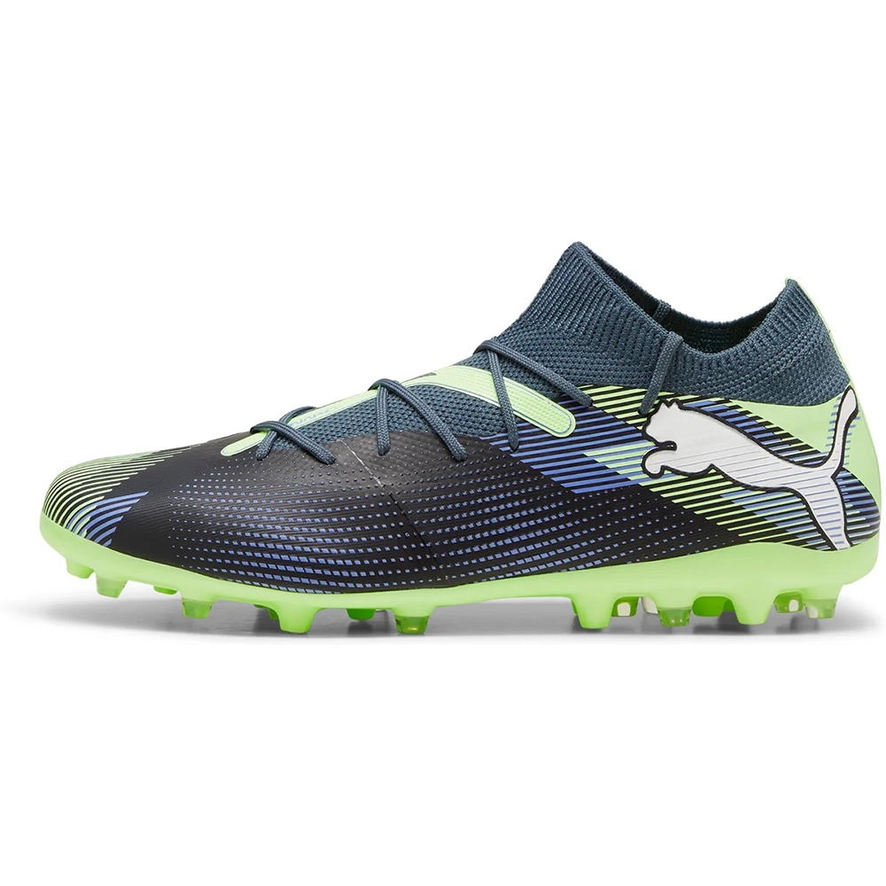 Puma FUTURE 7 MATCH MG Fussballschuh - Gray Skies/White Apple